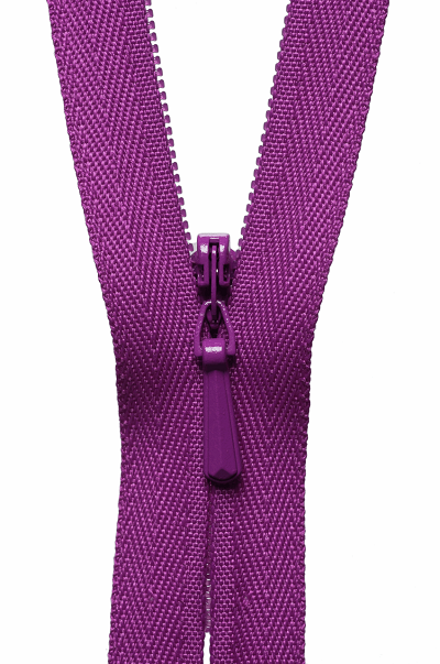 Concealed Zip - 299 Cerise